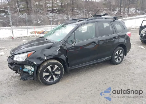2018 Subaru Forester 2.5I Premium from USA, damaged, VIN JF2SJAEC9JG590367